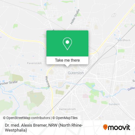Dr. med. Alexis Bremer map