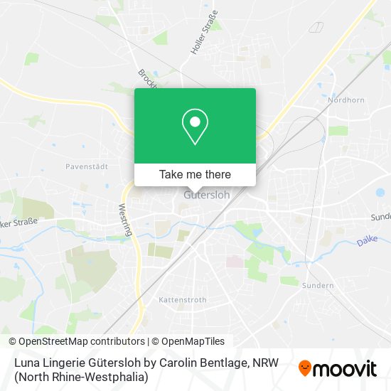 Luna Lingerie Gütersloh by Carolin Bentlage map