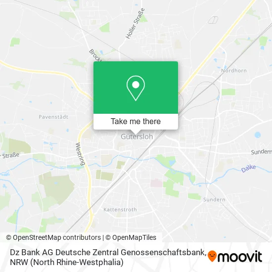 Карта Dz Bank AG Deutsche Zentral Genossenschaftsbank