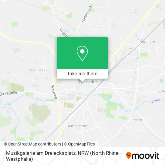 Карта Musikgalerie am Dreiecksplatz