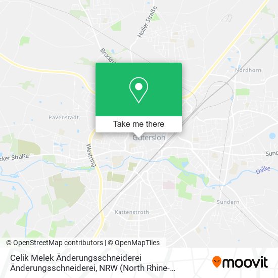Celik Melek Änderungsschneiderei Änderungsschneiderei map