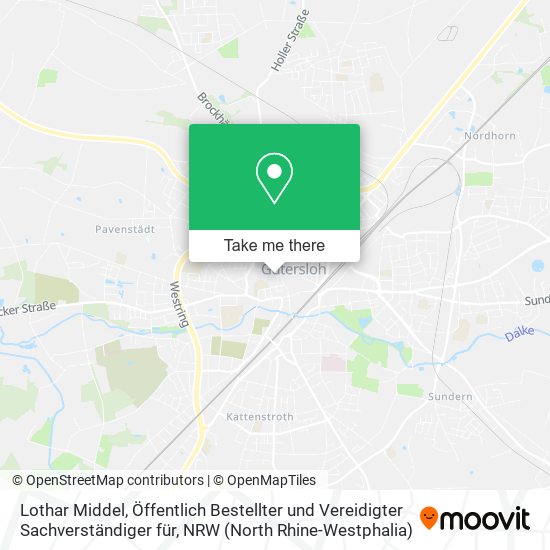 Lothar Middel, Öffentlich Bestellter und Vereidigter Sachverständiger für map
