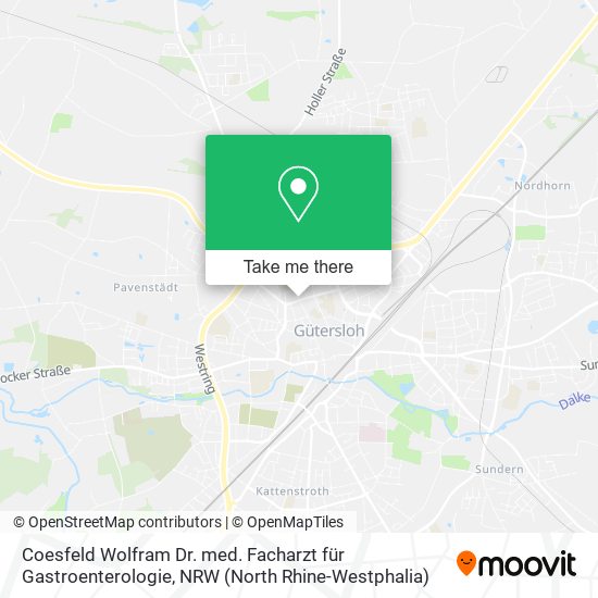 Coesfeld Wolfram Dr. med. Facharzt für Gastroenterologie map