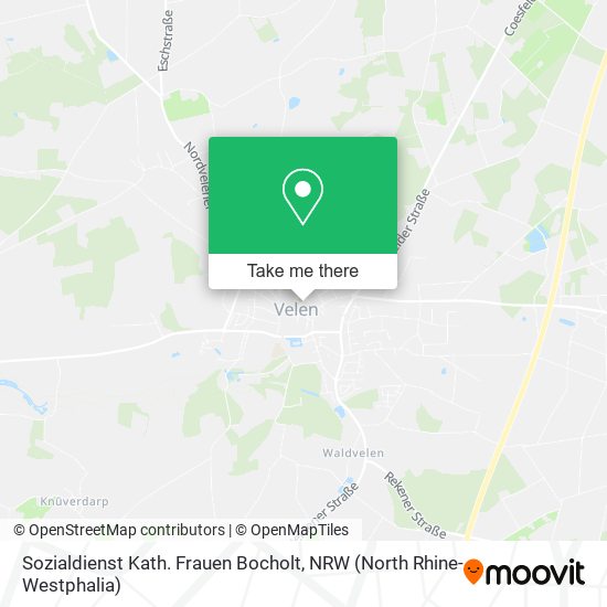 Sozialdienst Kath. Frauen Bocholt map