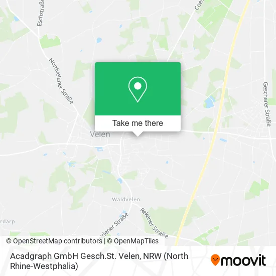 Карта Acadgraph GmbH Gesch.St. Velen