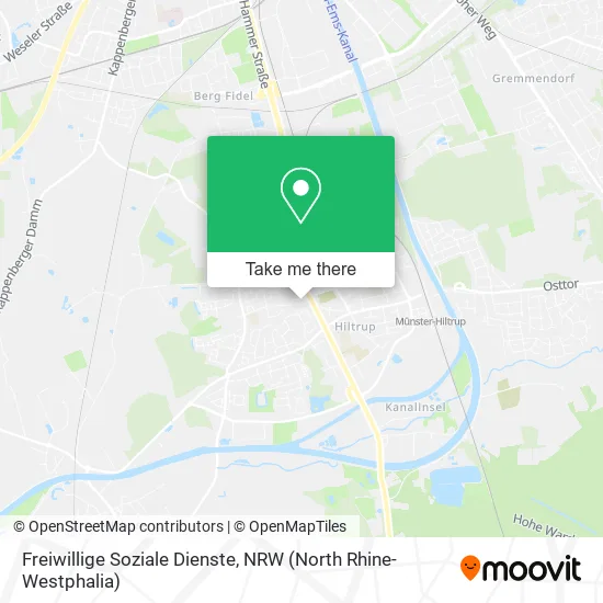 Карта Freiwillige Soziale Dienste