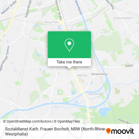 Sozialdienst Kath. Frauen Bocholt map