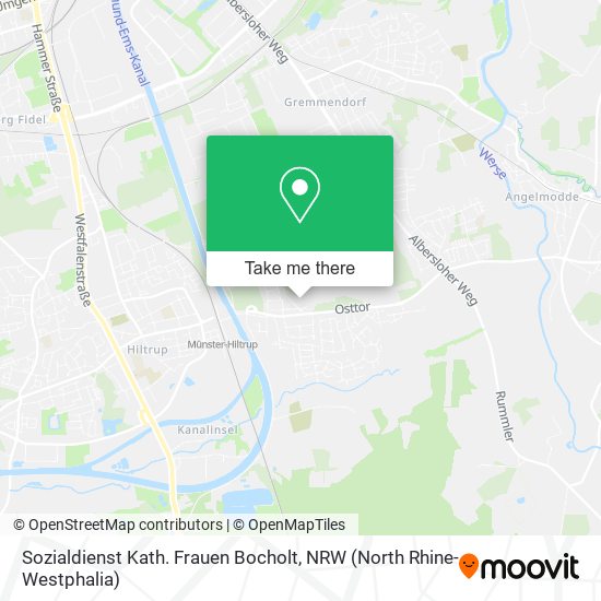 Sozialdienst Kath. Frauen Bocholt map
