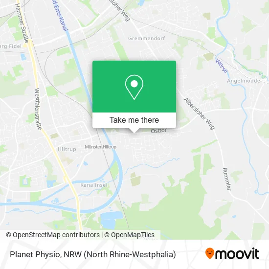 Карта Planet Physio