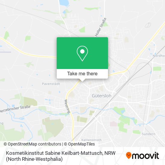 Kosmetikinstitut Sabine Keilbart-Mattusch map