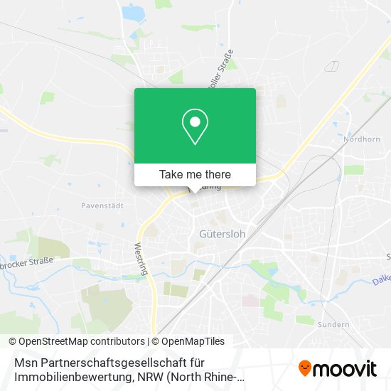 Msn Partnerschaftsgesellschaft für Immobilienbewertung map