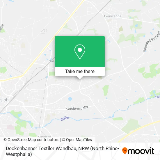 Карта Deckenbanner Textiler Wandbau