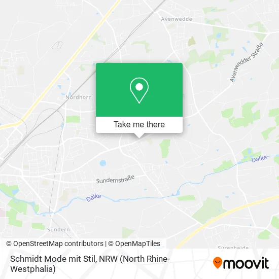 Карта Schmidt Mode mit Stil