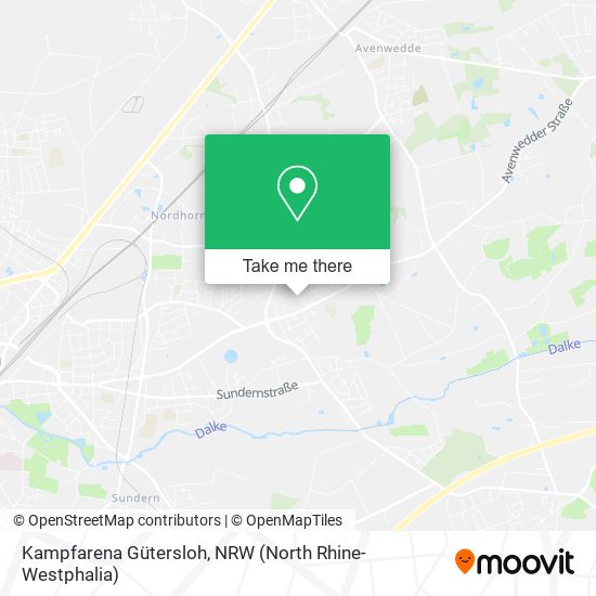 Kampfarena Gütersloh map