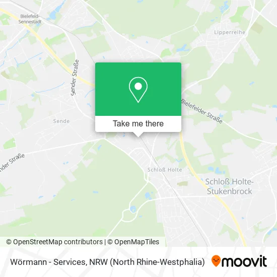 Карта Wörmann - Services