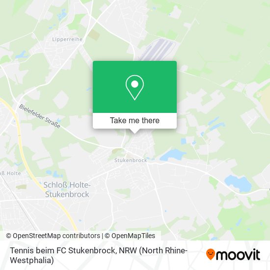 Tennis beim FC Stukenbrock map