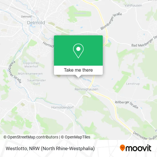 Westlotto map