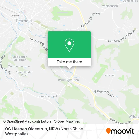 Карта OG Heepen-Oldentrup