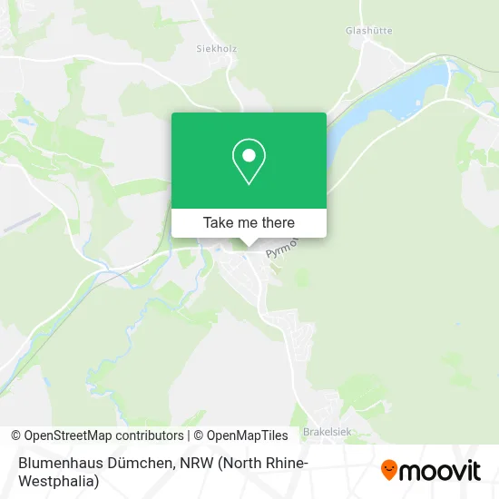 Blumenhaus Dümchen map