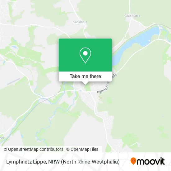 Карта Lymphnetz Lippe