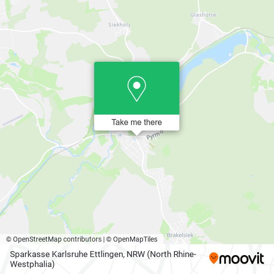 Sparkasse Karlsruhe Ettlingen map
