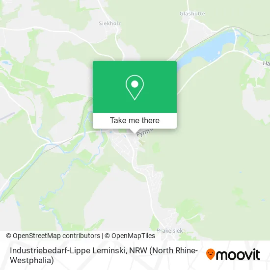 Industriebedarf-Lippe Leminski map