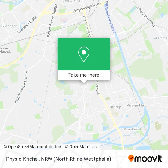 Карта Physio Krichel