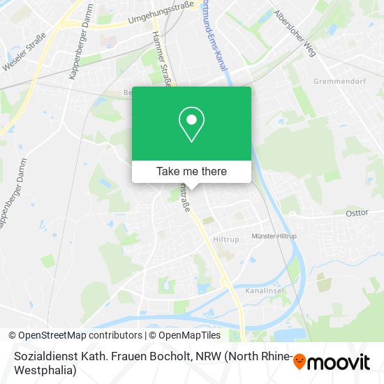 Sozialdienst Kath. Frauen Bocholt map