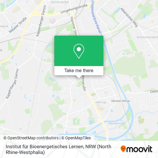 Institut für Bioenergetisches Lernen map