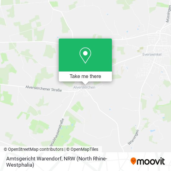 Amtsgericht Warendorf map