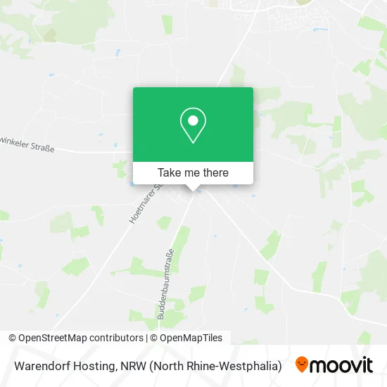 Карта Warendorf Hosting
