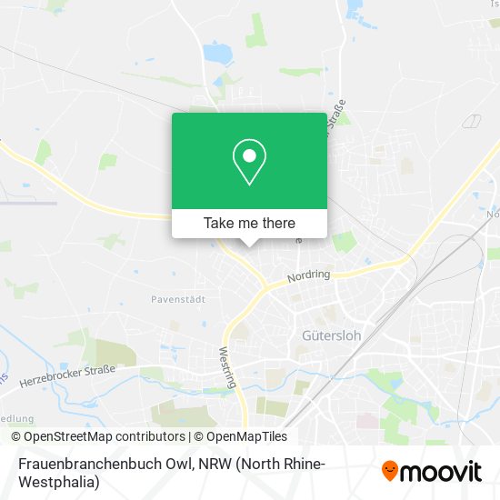 Frauenbranchenbuch Owl map