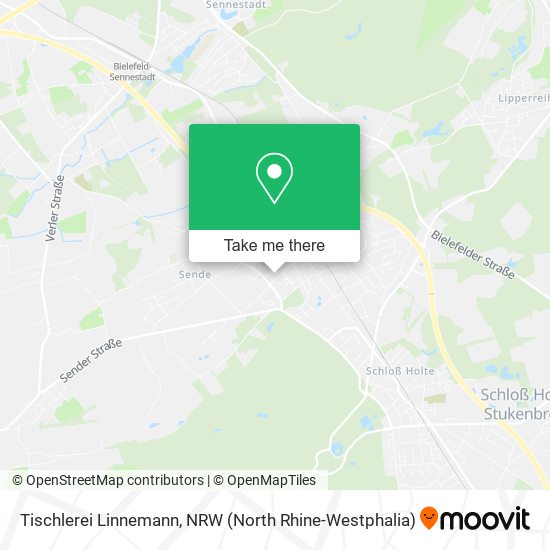 Tischlerei Linnemann map