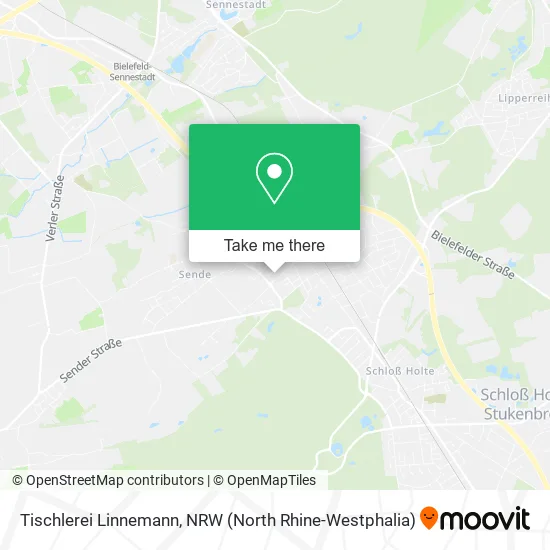 Карта Tischlerei Linnemann