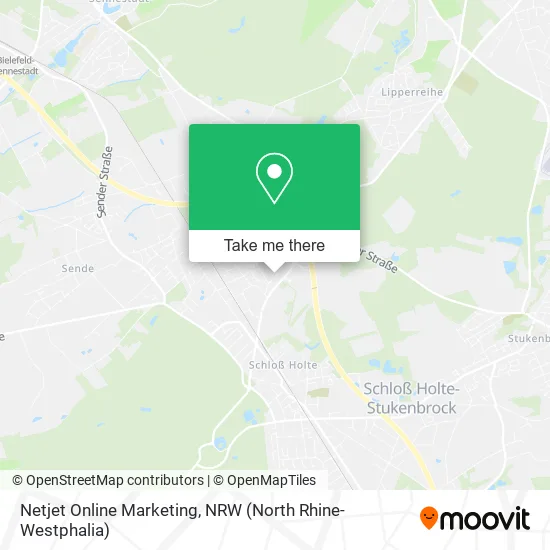 Карта Netjet Online Marketing