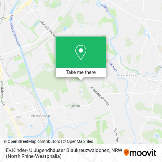 Ev.Kinder- U.Jugendhäuser Blaukreuzwäldchen map