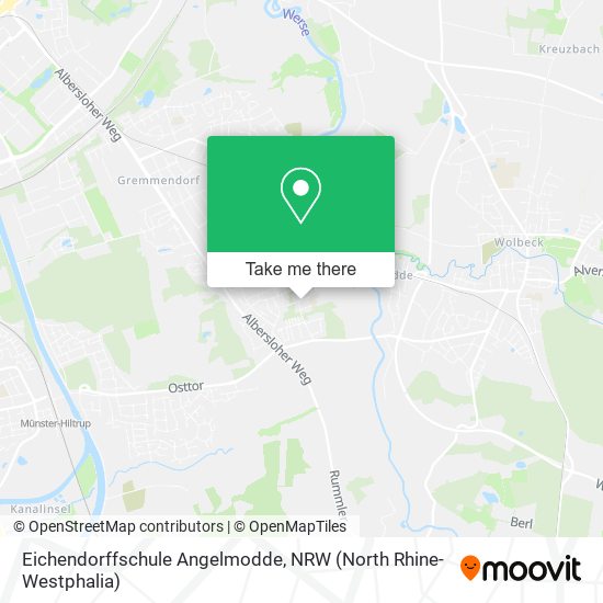 Eichendorffschule Angelmodde map