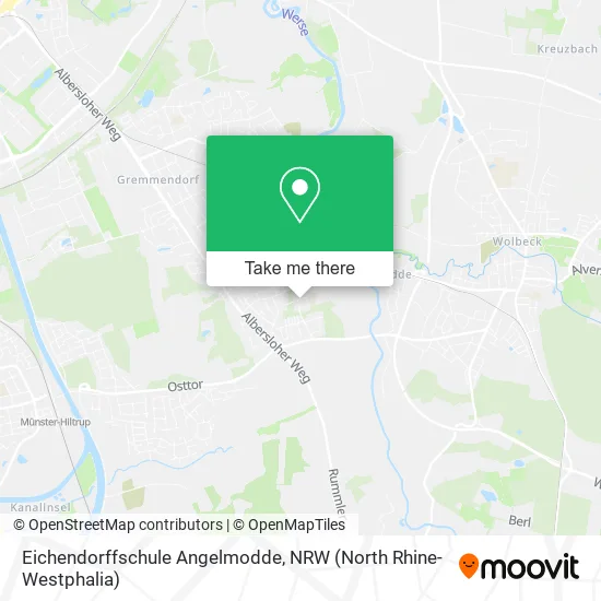 Карта Eichendorffschule Angelmodde