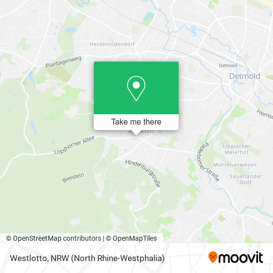 Карта Westlotto