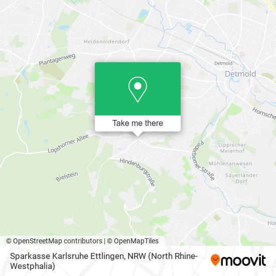 Sparkasse Karlsruhe Ettlingen map
