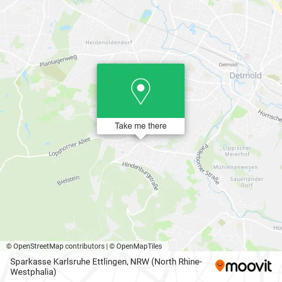 Карта Sparkasse Karlsruhe Ettlingen
