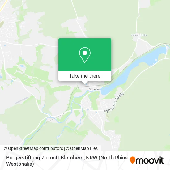 Карта Bürgerstiftung Zukunft Blomberg