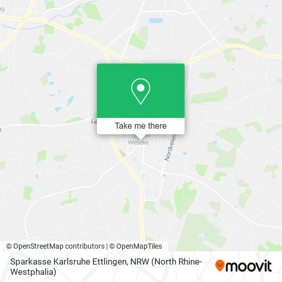 Sparkasse Karlsruhe Ettlingen map