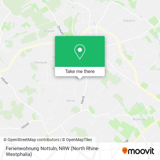 Ferienwohnung Nottuln map