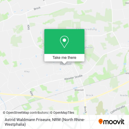 Astrid Waldmann Friseure map