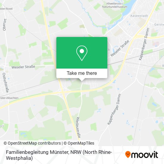 Familienbegleitung Münster map