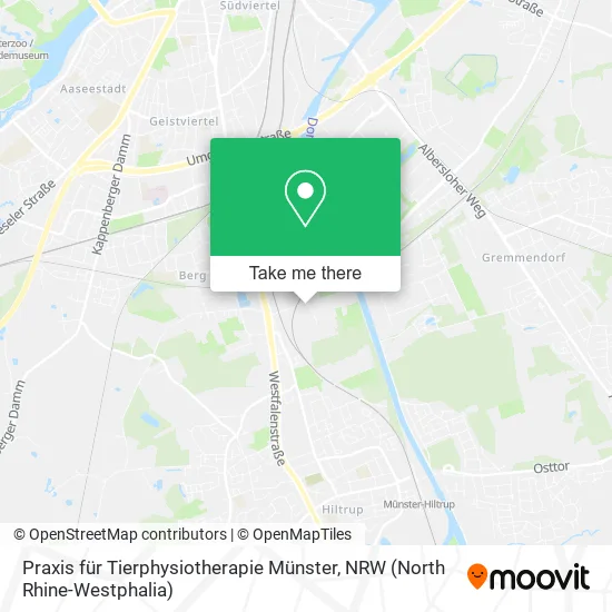 Карта Praxis für Tierphysiotherapie Münster