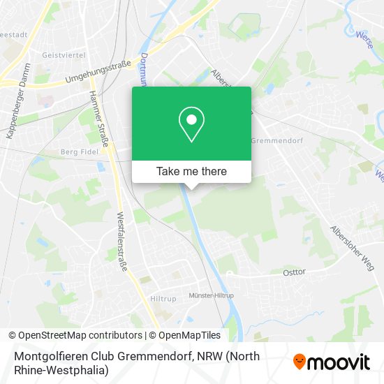 Montgolfieren Club Gremmendorf map