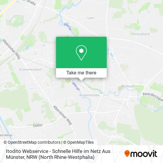 Itodito Webservice - Schnelle Hilfe im Netz Aus Münster map