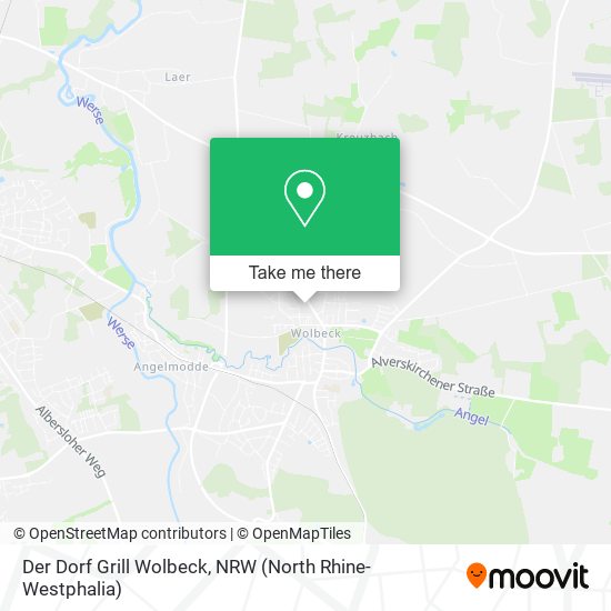 Der Dorf Grill Wolbeck map